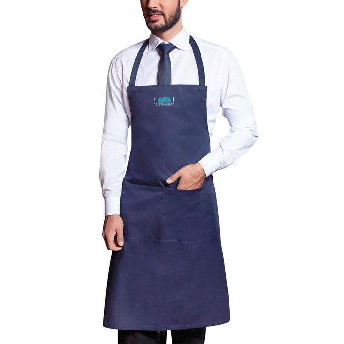 Embroidered server apron 215 gsm 75x95cm - Pelipa