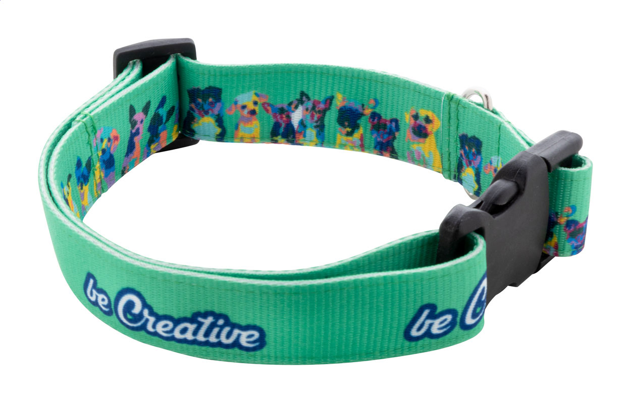 Colorful Canine Custom Collar - Golden Cap