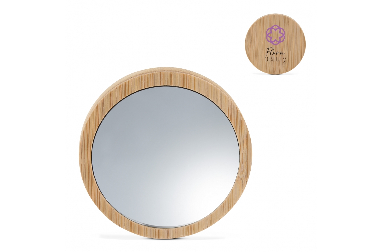 Compact Mirror made of Bamboo - Stow-on-the-Wold - Tidworth