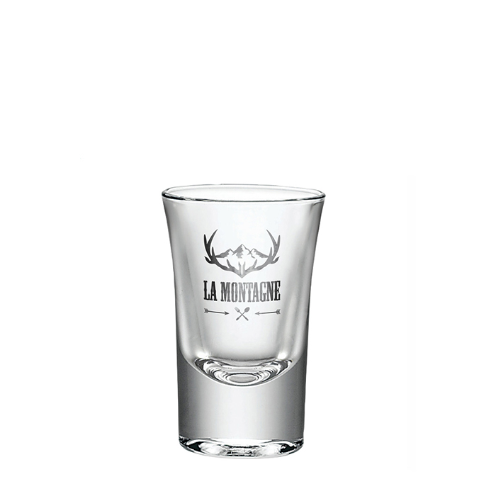 Personalisiertes Schnapsglas 34 ml - Mulde