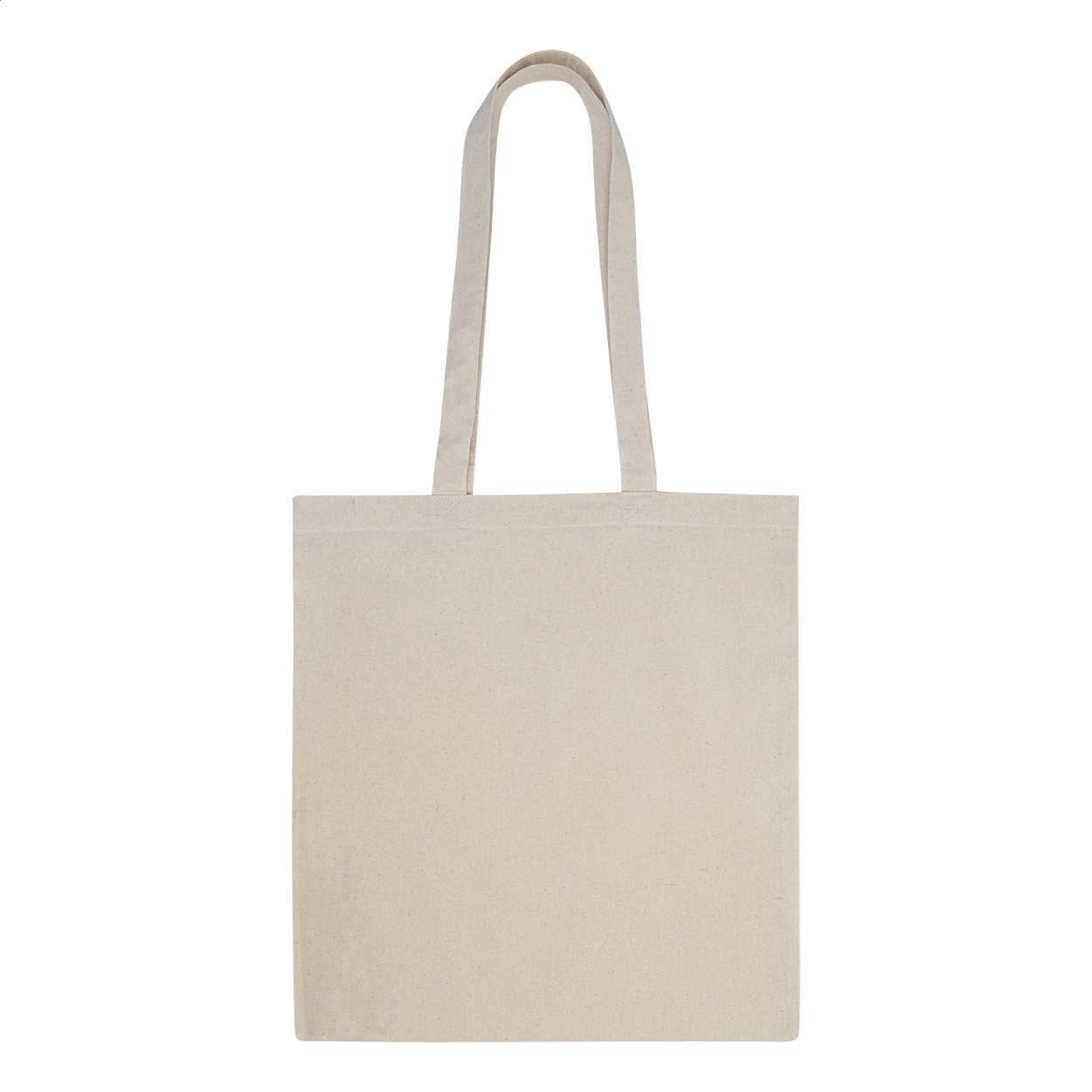 Long Handle Cotton Shopper - Little Hulton printed with logo