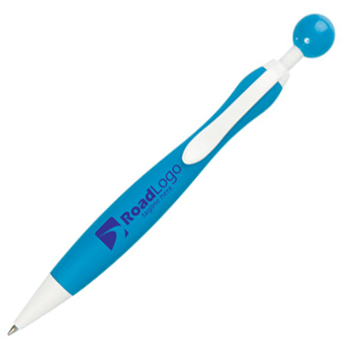 Two-tone Push-Up Ballpoint Pen - Lyme Regis