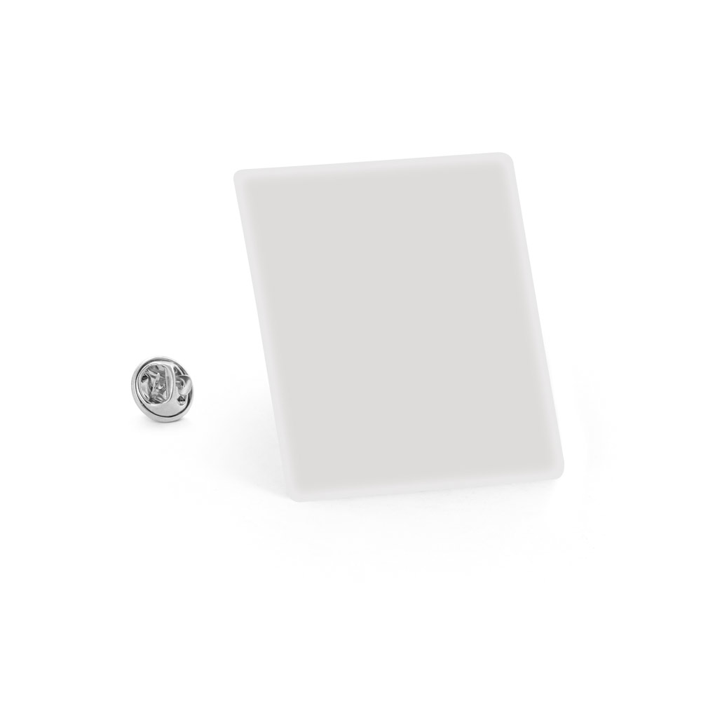Doming 7 square domed flexible badge with your logo, 25 mm