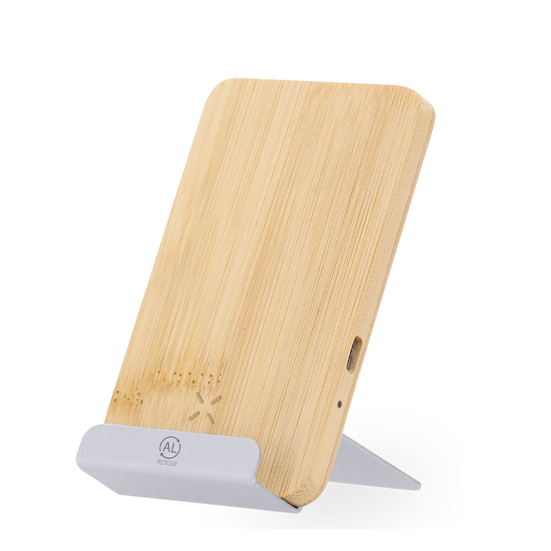EcoCharge Bamboo Wireless Dock - Fritham