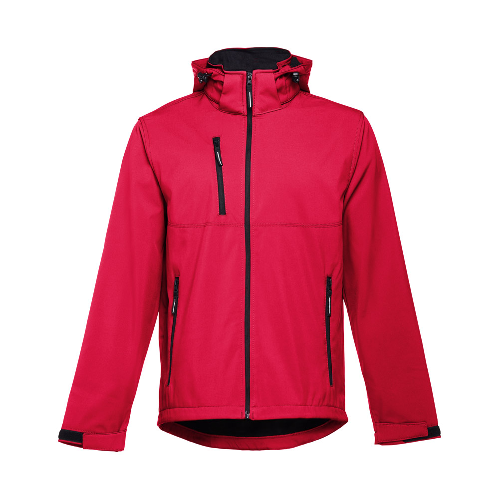 THC ZAGREB II. Men's softshell jacket made of polyester and elastane