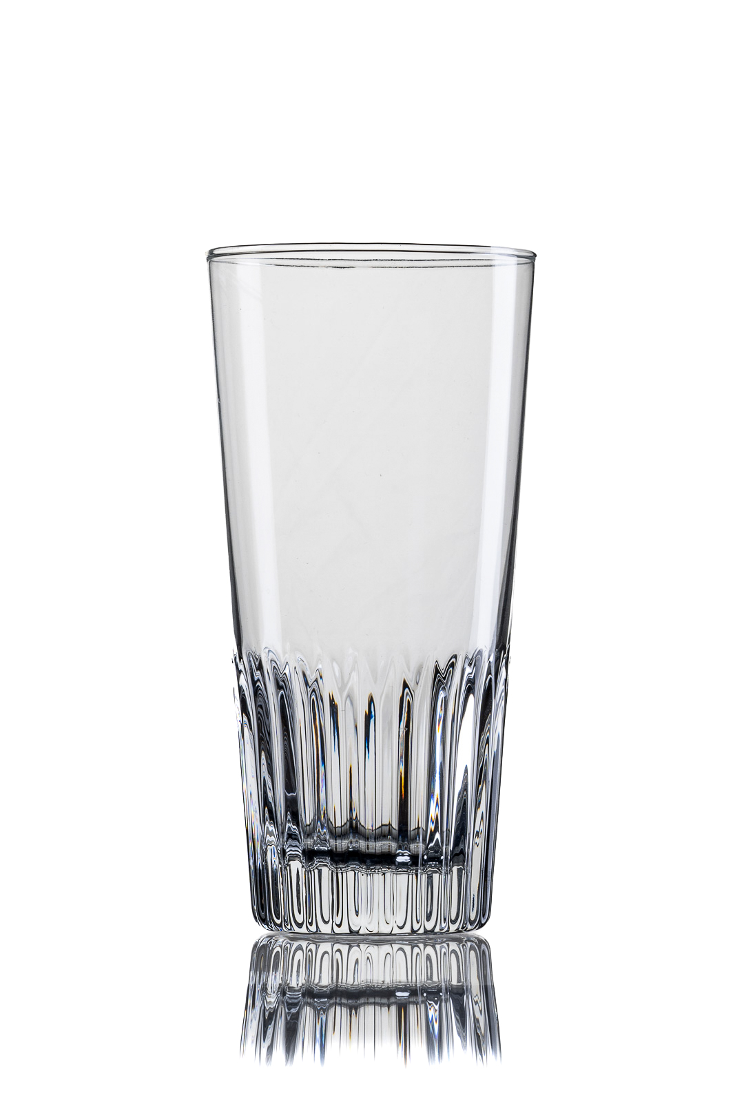 Ribbed Pilsner Beer Glass 33cl - Devizes
