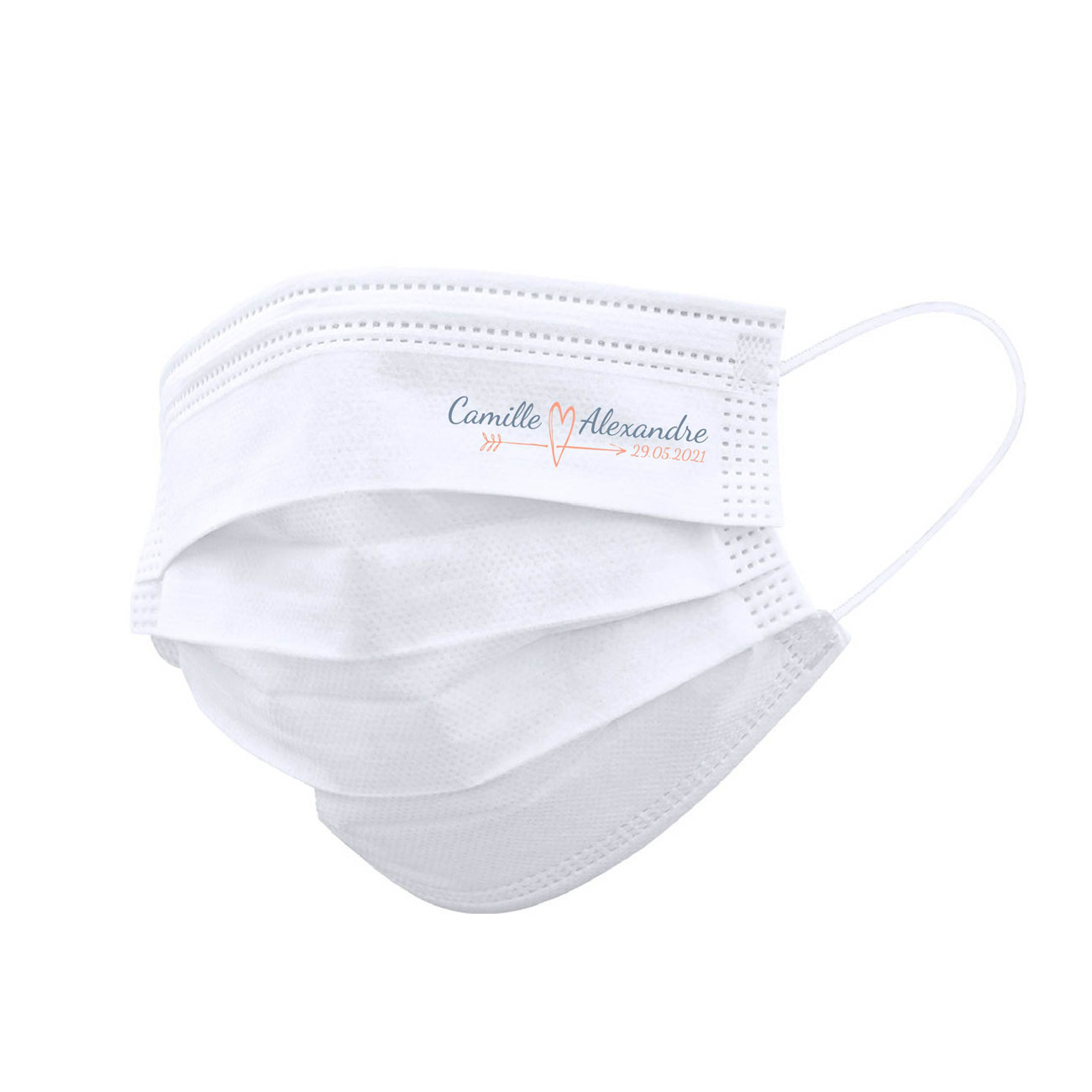 A hygienic, triple-layer, non-reusable mask - Trottiscliffe