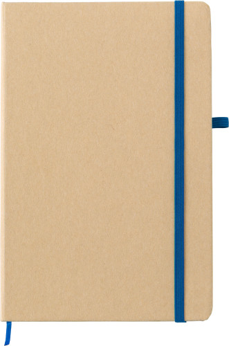 A5 Stonepaper lined notebook with an elastic band and pen loop - Colchester