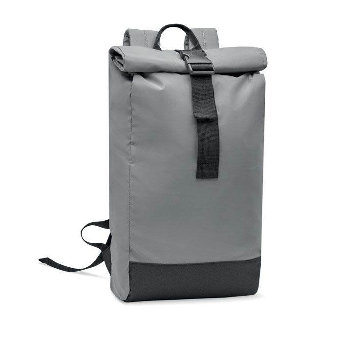 Reflective Rolltop Laptop Backpack - Ickleford - St Albans