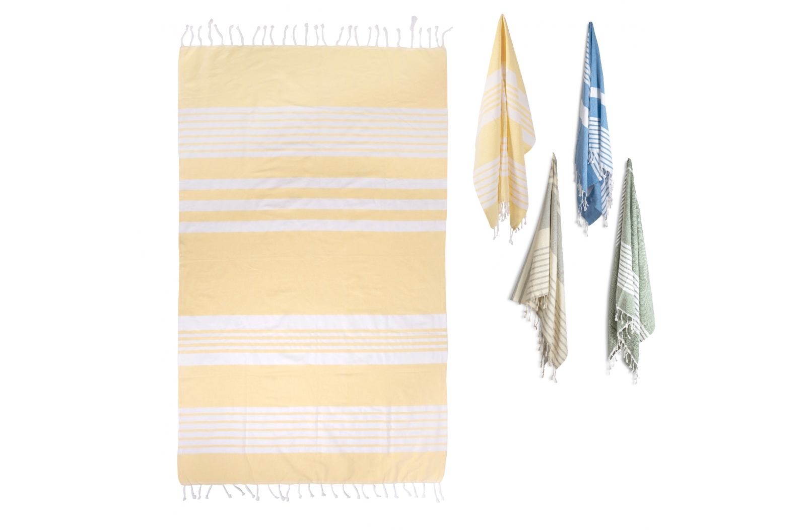 Elina Organic Cotton Towel - Aberporth - Greenwich