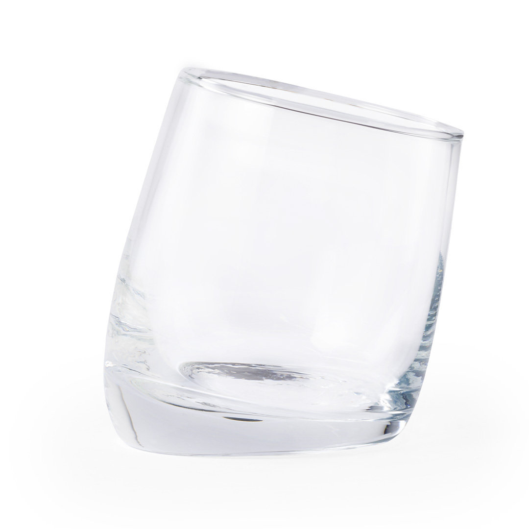 Tintinhull Slanted Glass Cup - Fossebridge