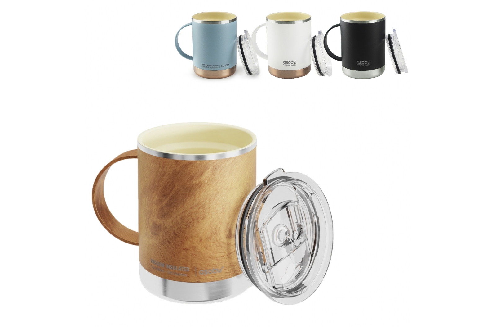 Asobu Ceramic Coffee Mug 360ml - Cheddar - Maidenhead