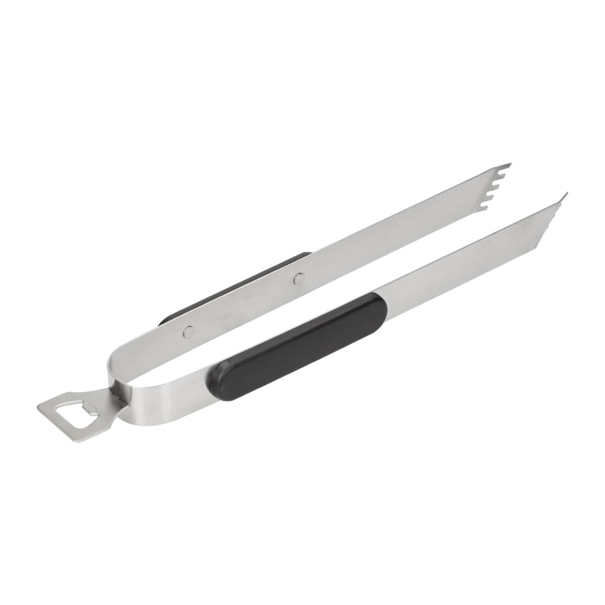 Stainless Steel Barbecue Tongs with Integrated Bottle Opener - Ashby Woulds - Cliffe Woods