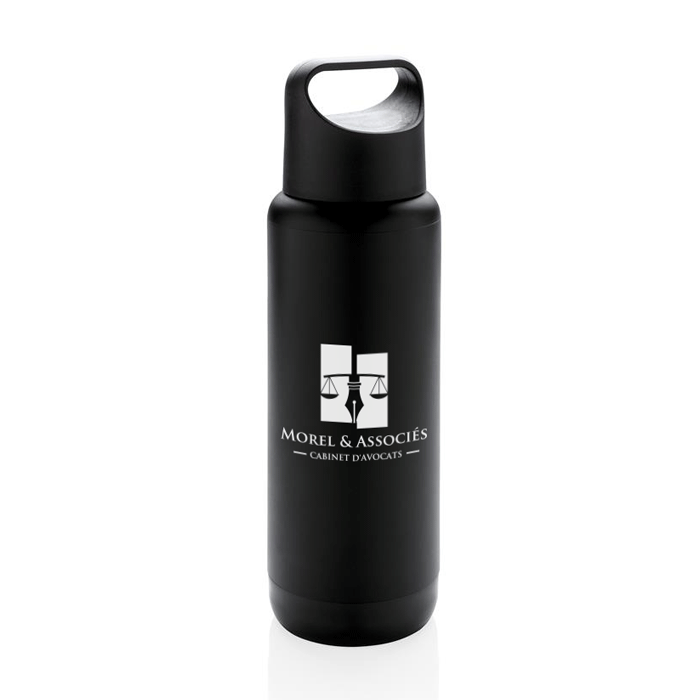 Double Wall Flask with Light-up Logo - Pendeford