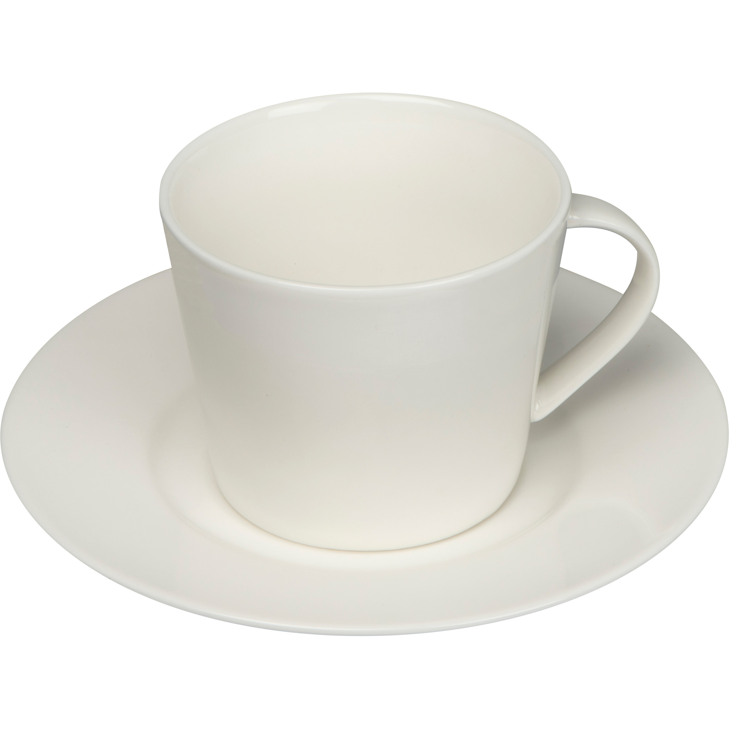 Printed Porcelain Cup with Saucer 175ml - Highworth - Bacton