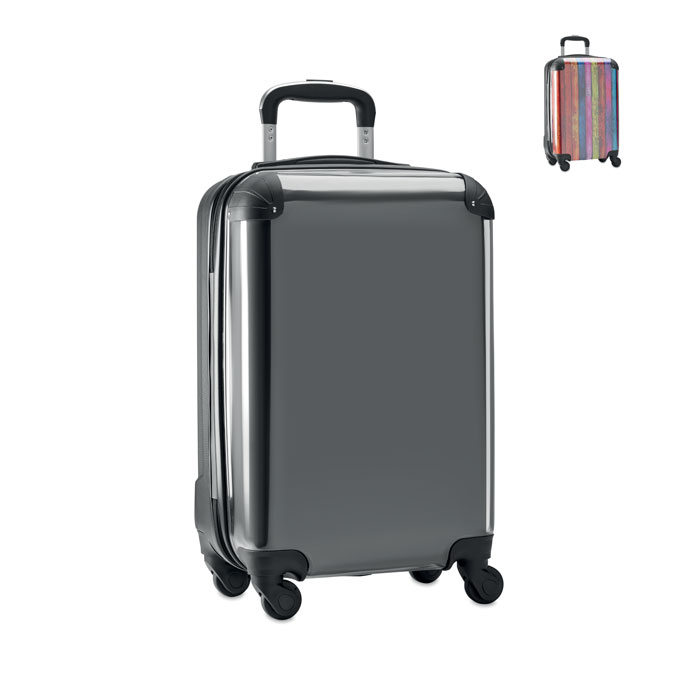 Trolley with zipper closure and photo inlay - Shebbear - Margate