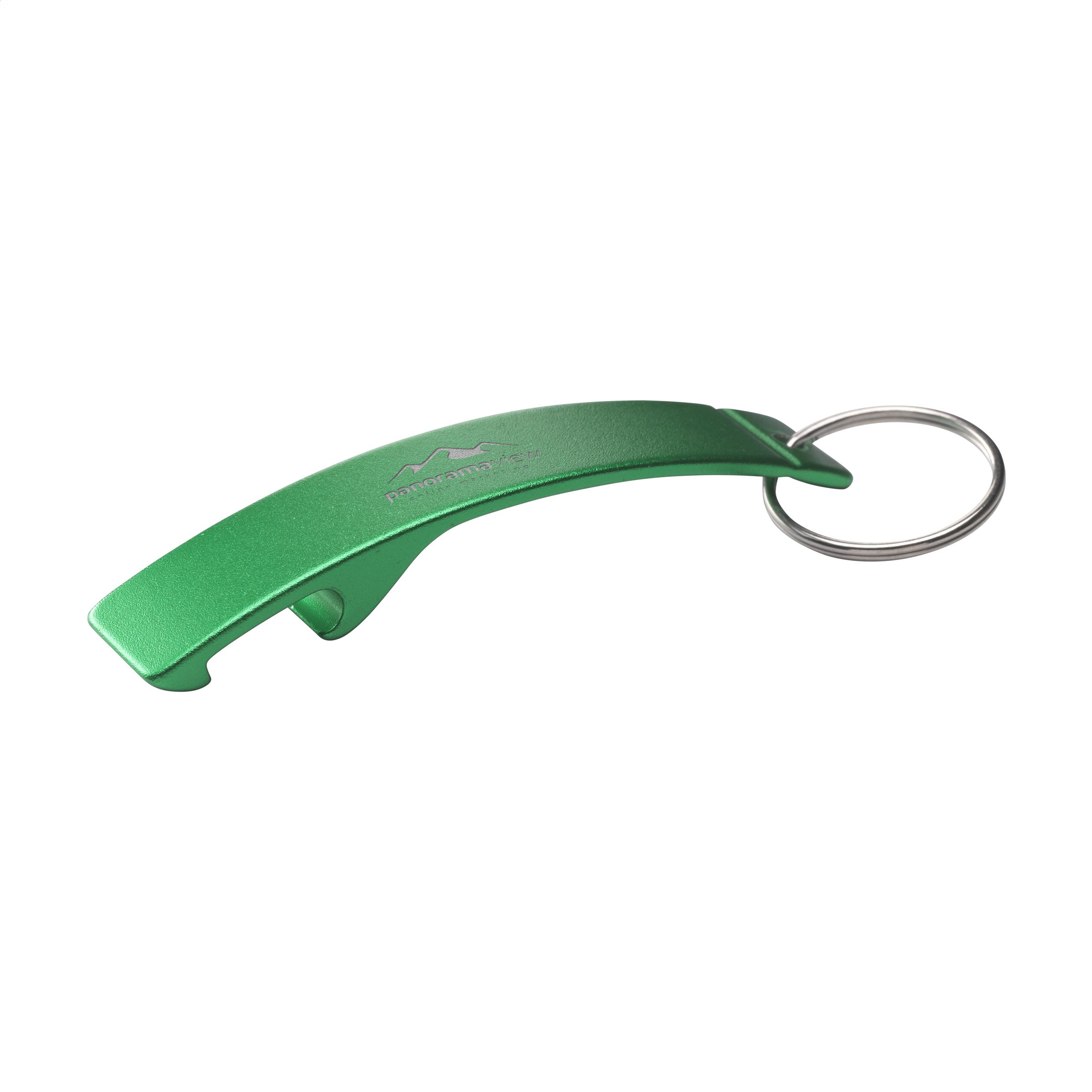 Eco-Friendly Recycled Aluminum Bottle Opener Keyring - Mapledurham