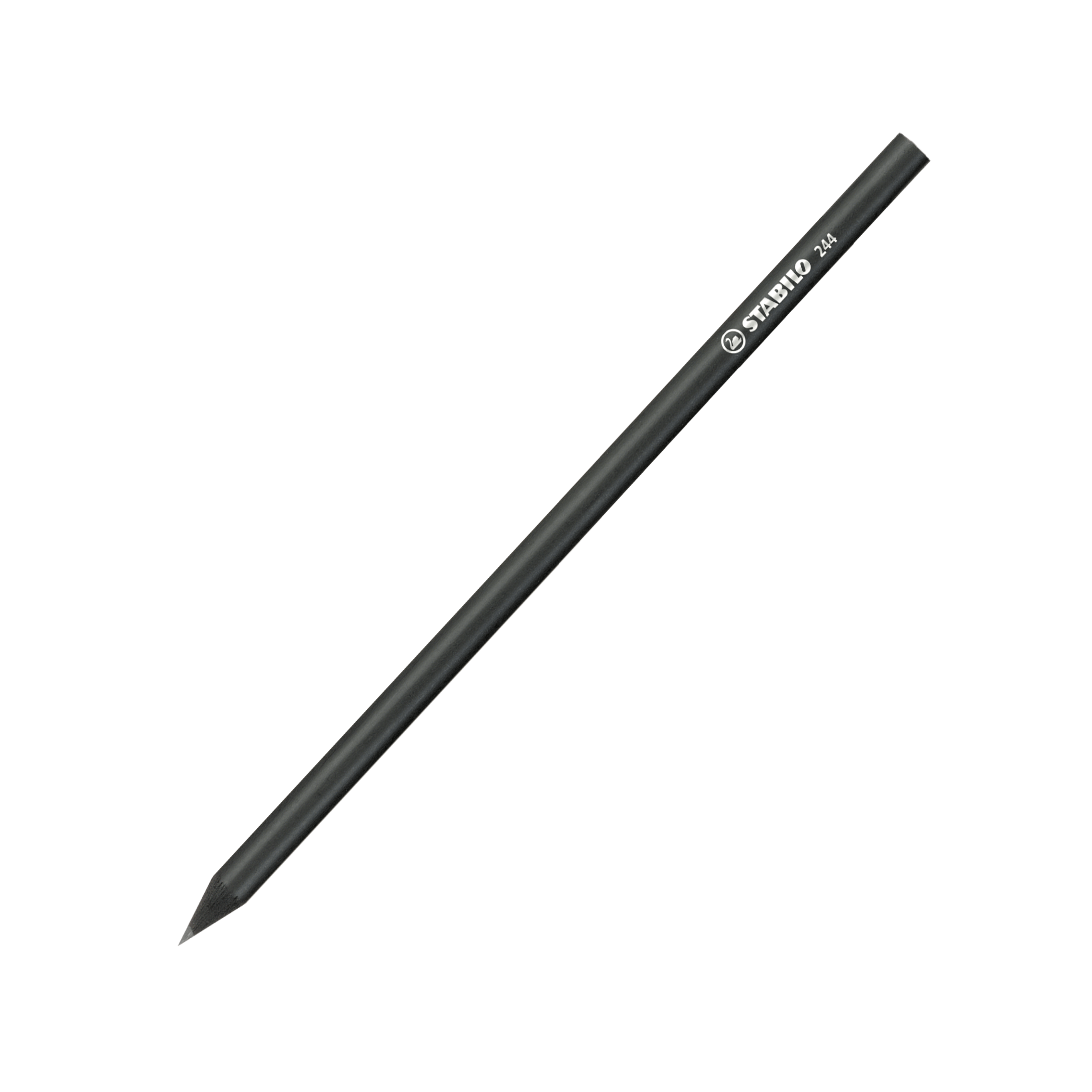 Elegant Matt Black Graphite Pencil - Tarrant Hinton