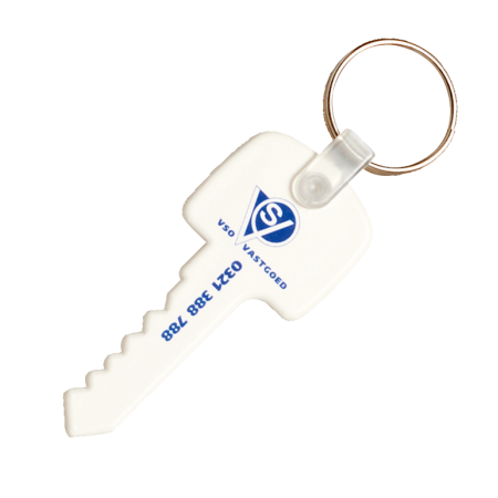 Compact Plastic Key Ring - Doddington