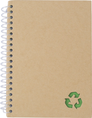 Stonepaper Wire Bound Lined Notebook - Cliffe Woods