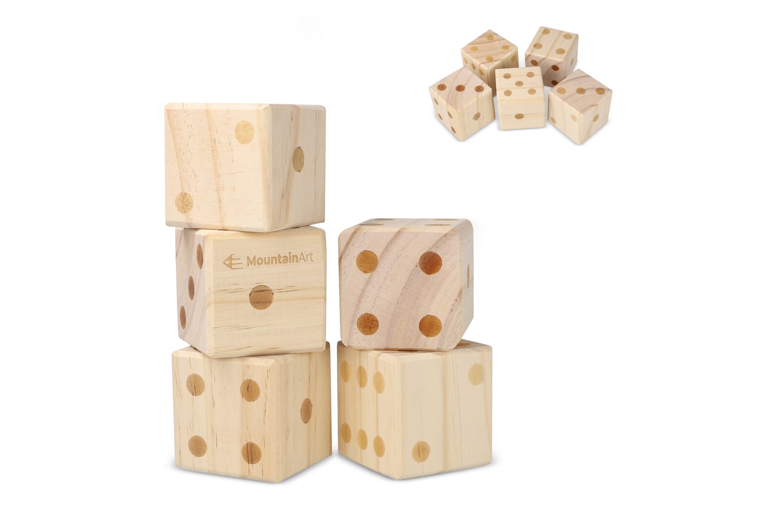 Giants' Roll: Jumbo Wooden Dice Adventure - Hindhead