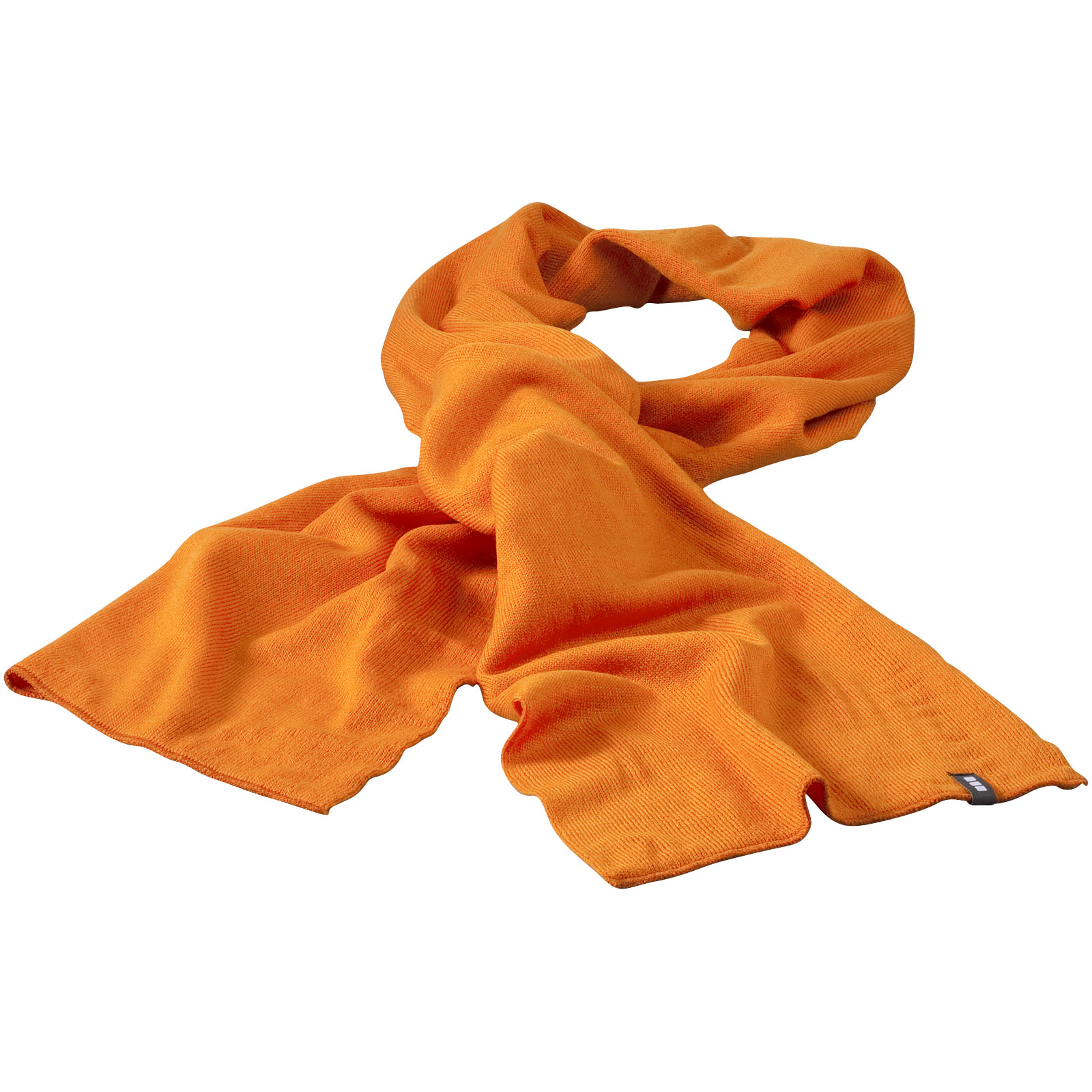 Double Layered Tubular Knit Scarf - Bentley