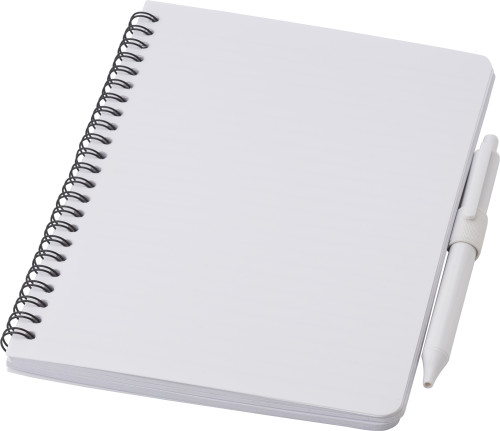 An antibacterial notebook that includes a pen - Appleby
