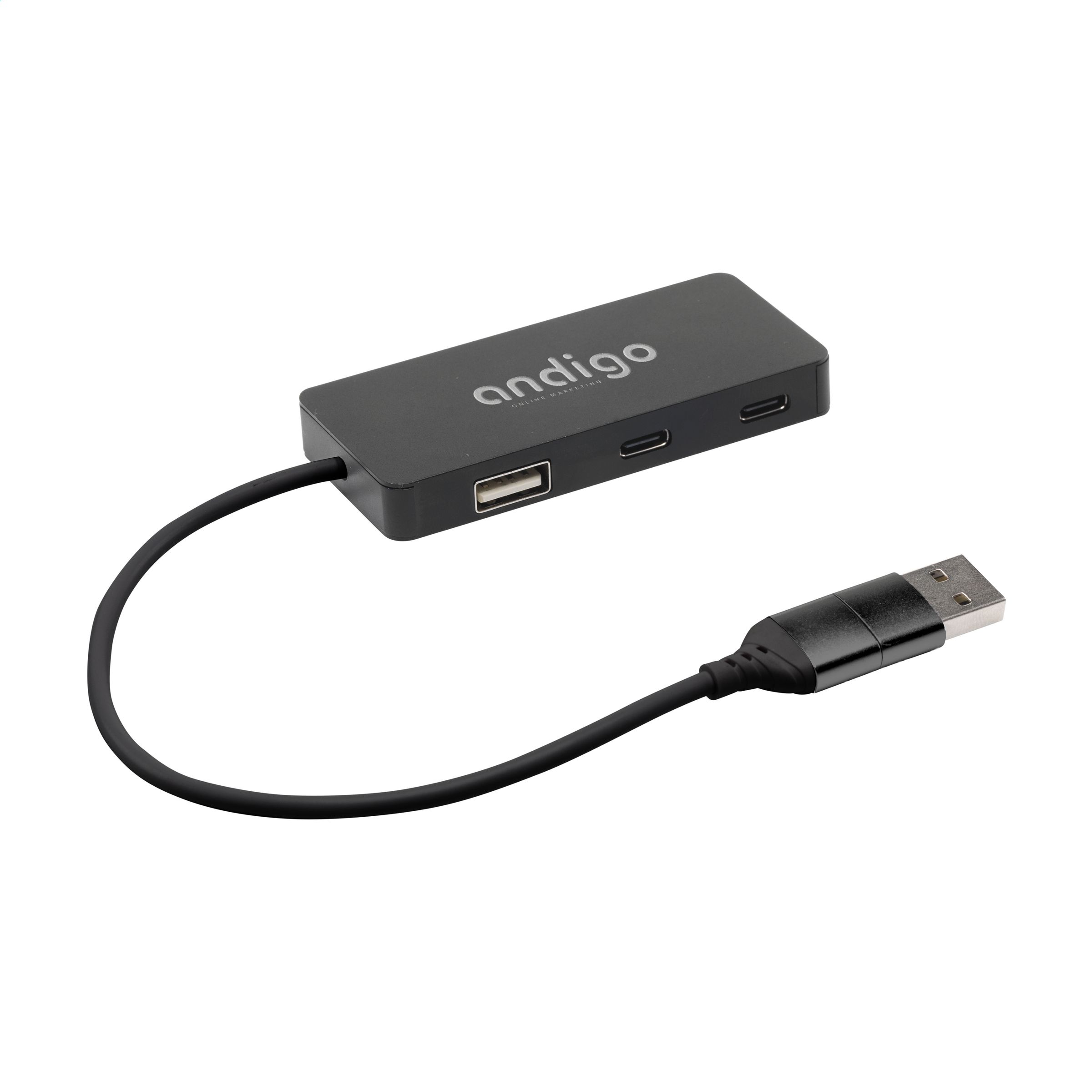 EcoConnect Recycled USB Hub - Laughton