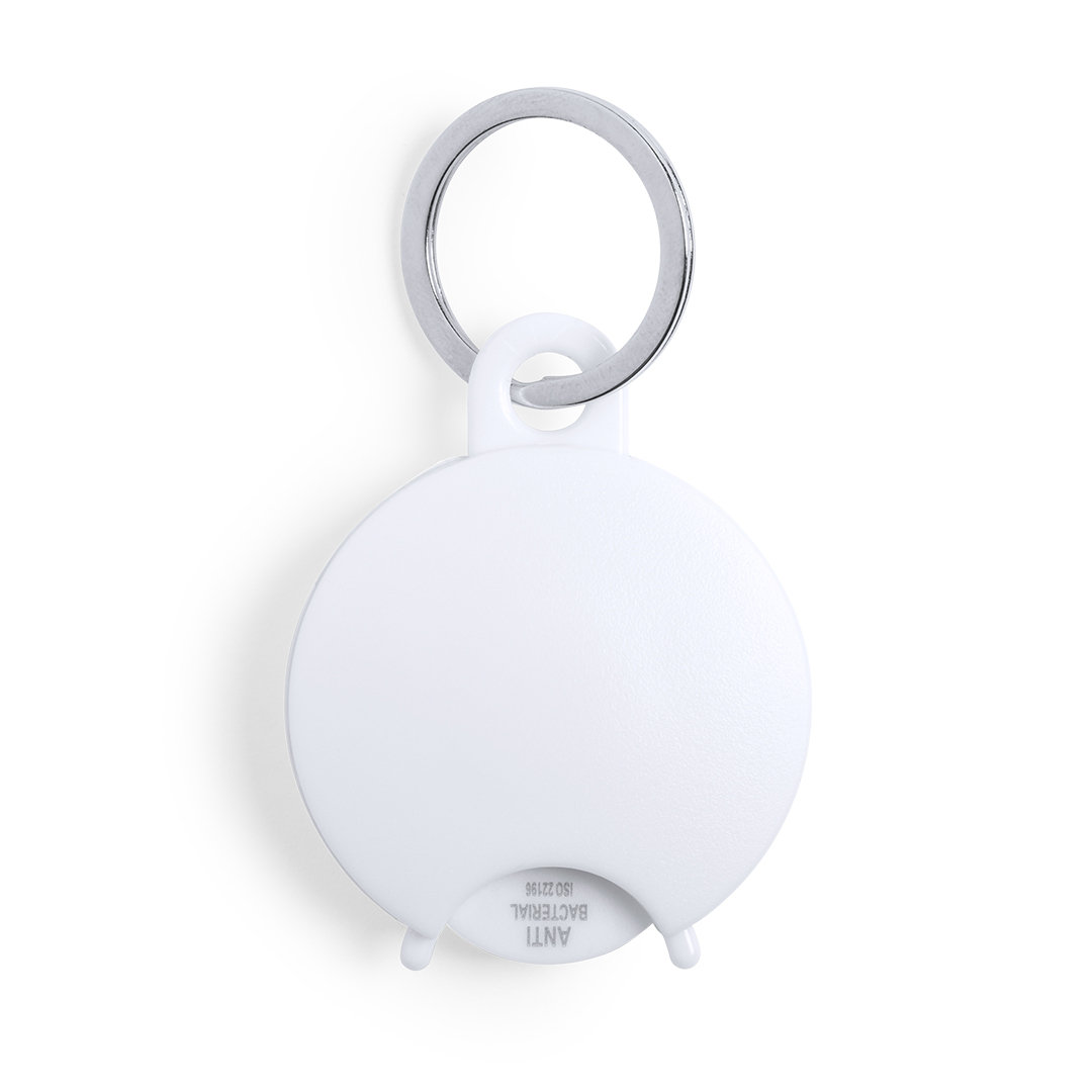 An antibacterial keyring that includes a coin - Shilton - Hessle