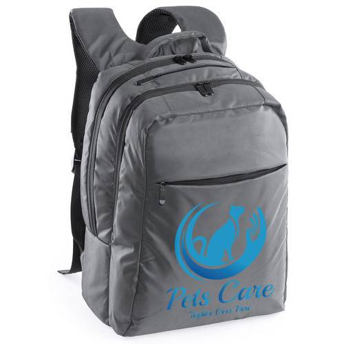 Resistant Nylon Backpack with Padded Laptop Compartment - Ealing