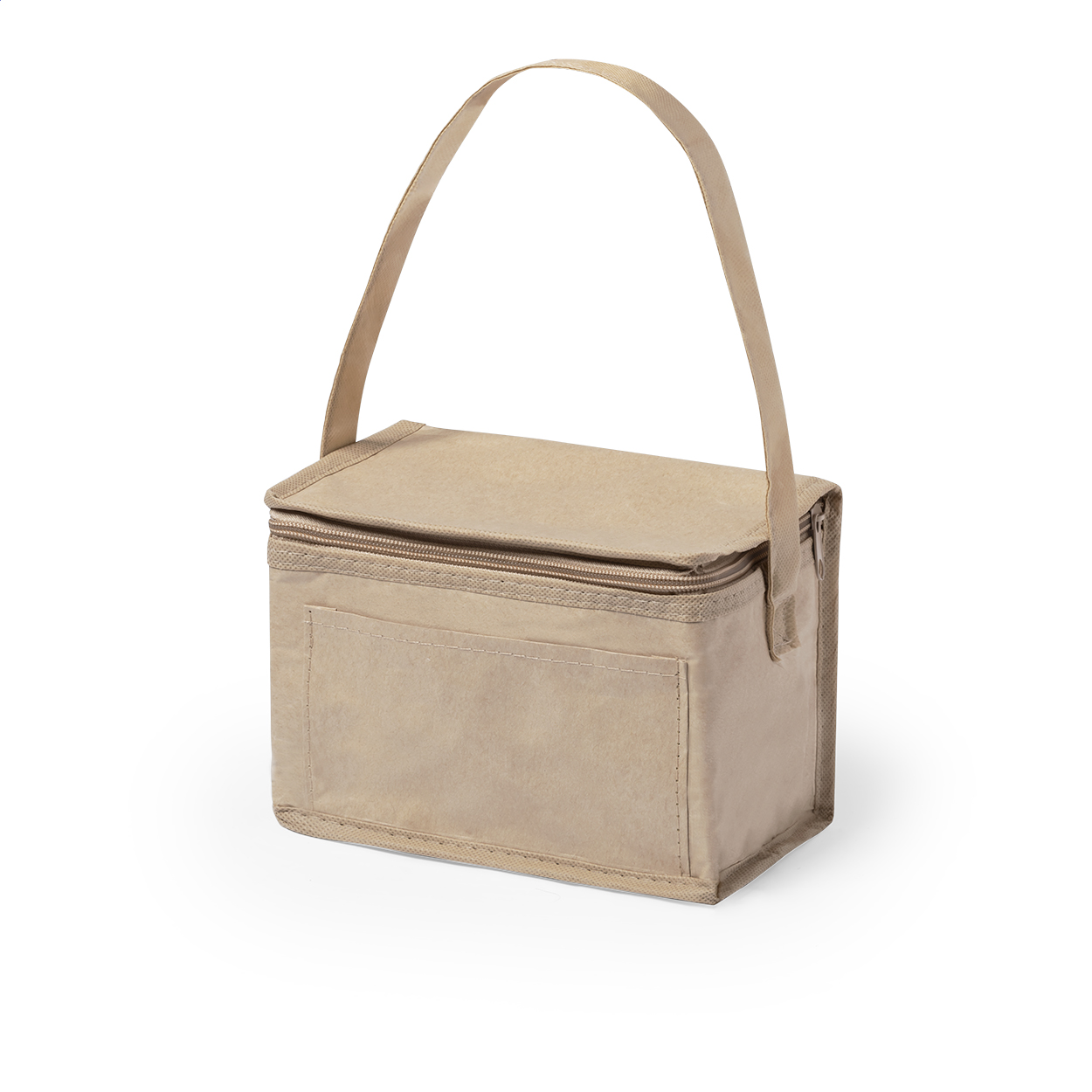 Davis laminated recycled paper cooler bag for 6 cans with your logo