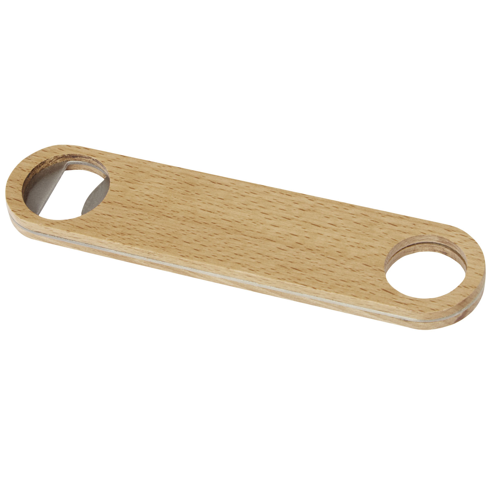 Wooden Stainless Steel Bottle Opener - Ansley