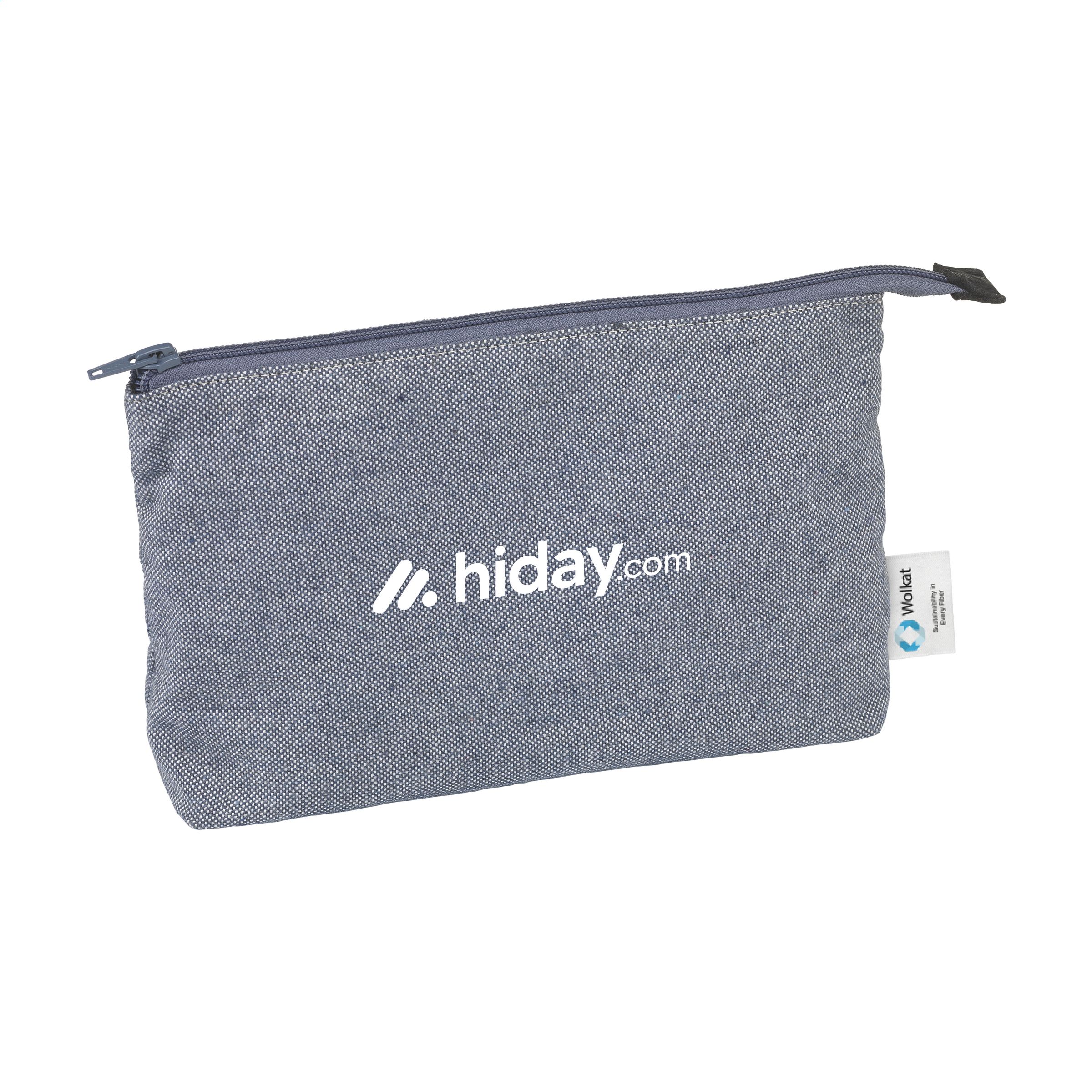Toiletry bag made from recycled textiles and RPET - Wrexham