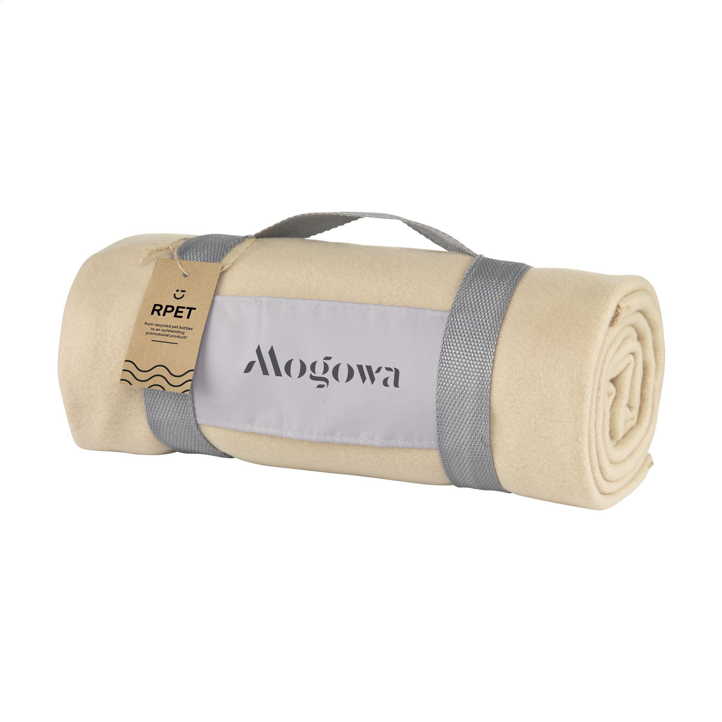 Fox RPET fleece blanket