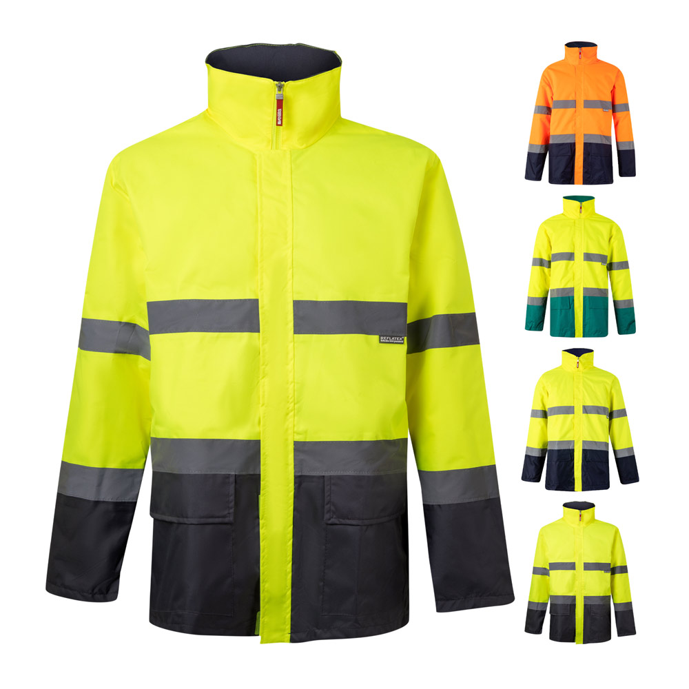 Reflective Two-Tone Parka - Disley