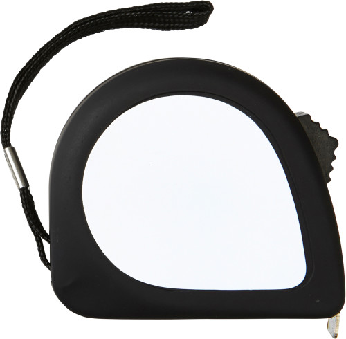 Metal and Rubber Tape Measure with Wrist Strap and Belt Clip - Wells-next-the-Sea