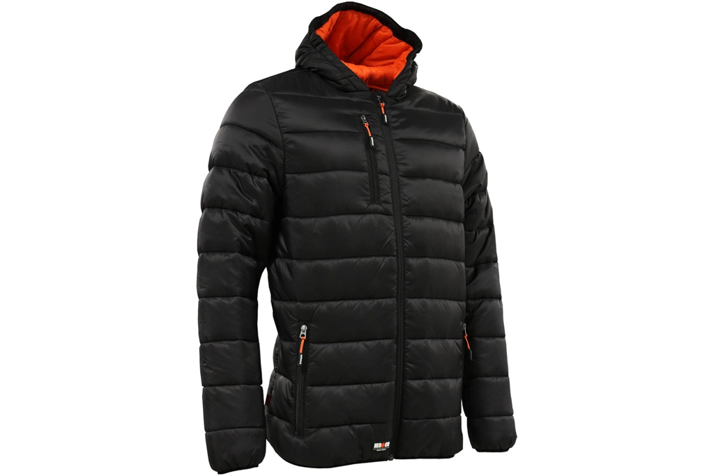 Warm Lightweight Hooded Jacket with Reflective Logo - Halifax