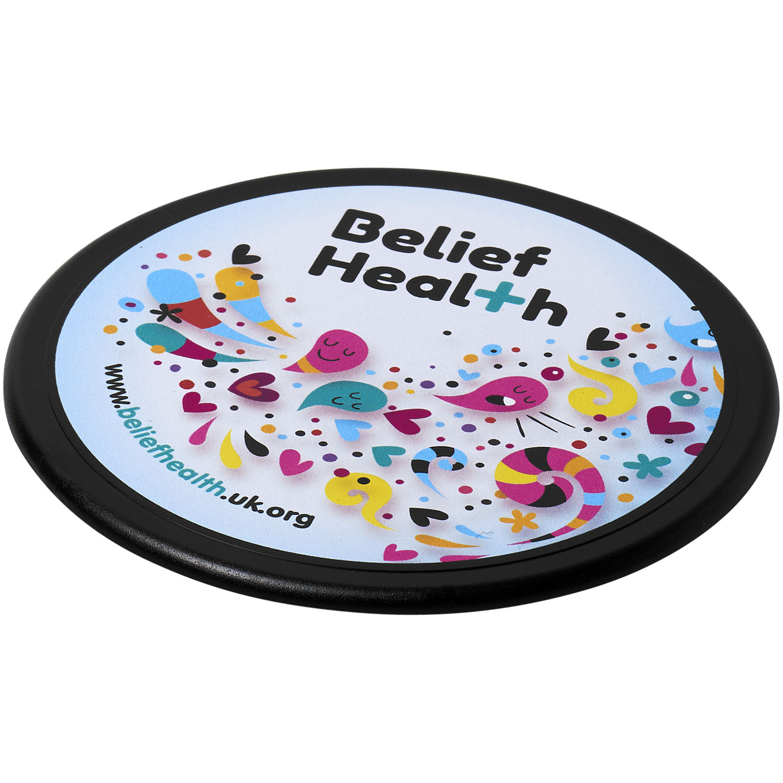 Recycled Plastic Round Coaster - Bervie