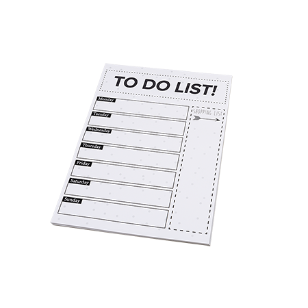 A4 Size 100-Sheet Notepad - Standish