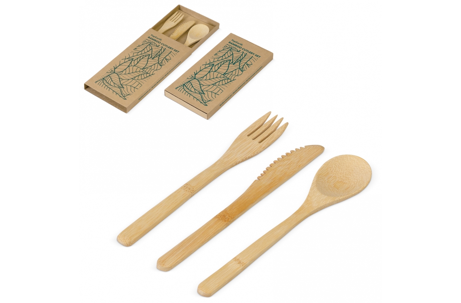 Bamboo Reusable Cutlery Set - Tarrant Keyneston