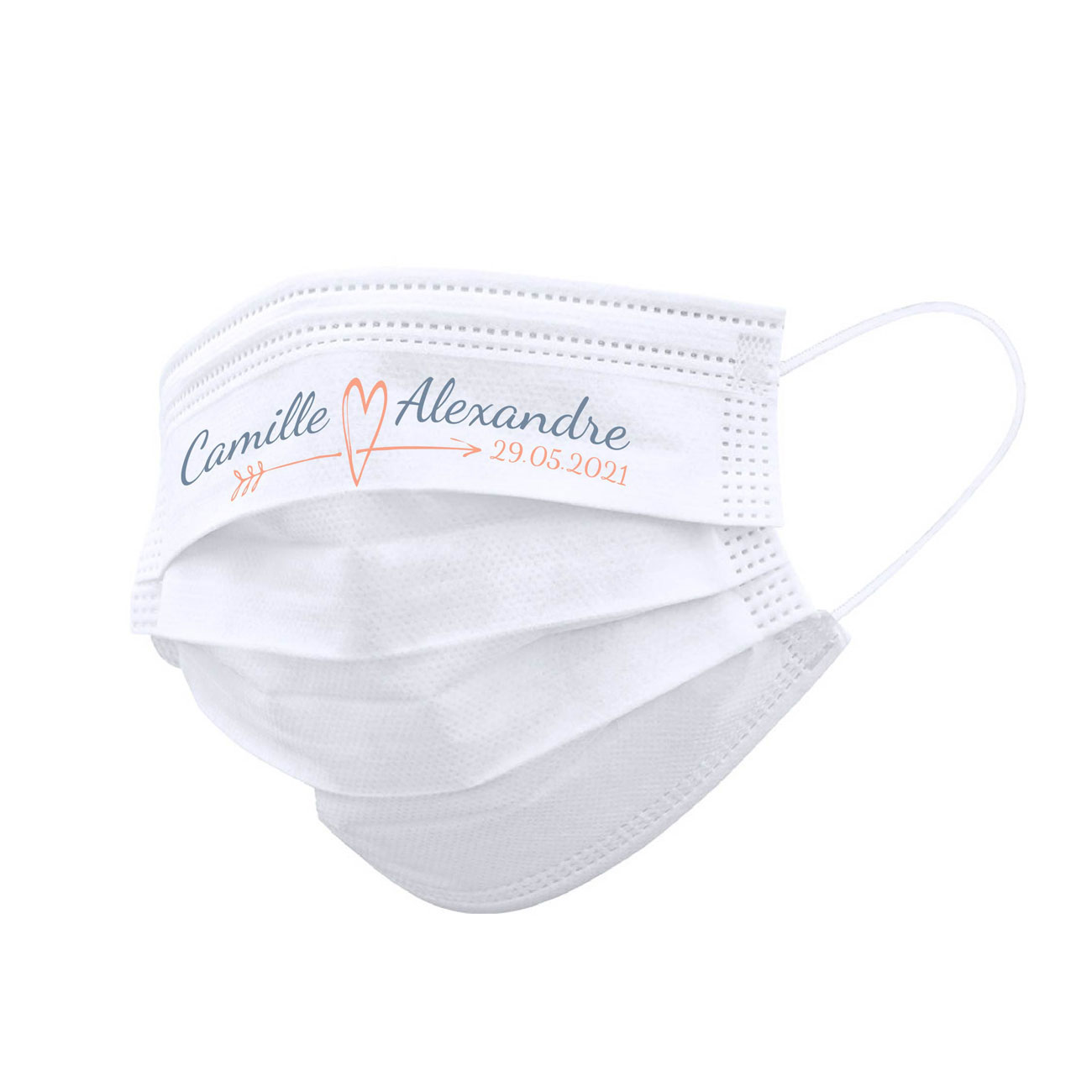 Hygienic Triple-Layer Non-Reusable Mask - Cowden