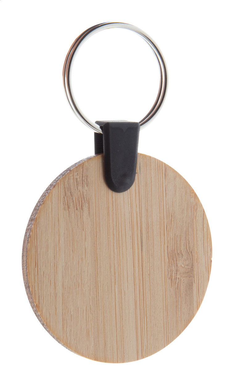 Bamboo Chic Rectangle Keyring - Otterburn