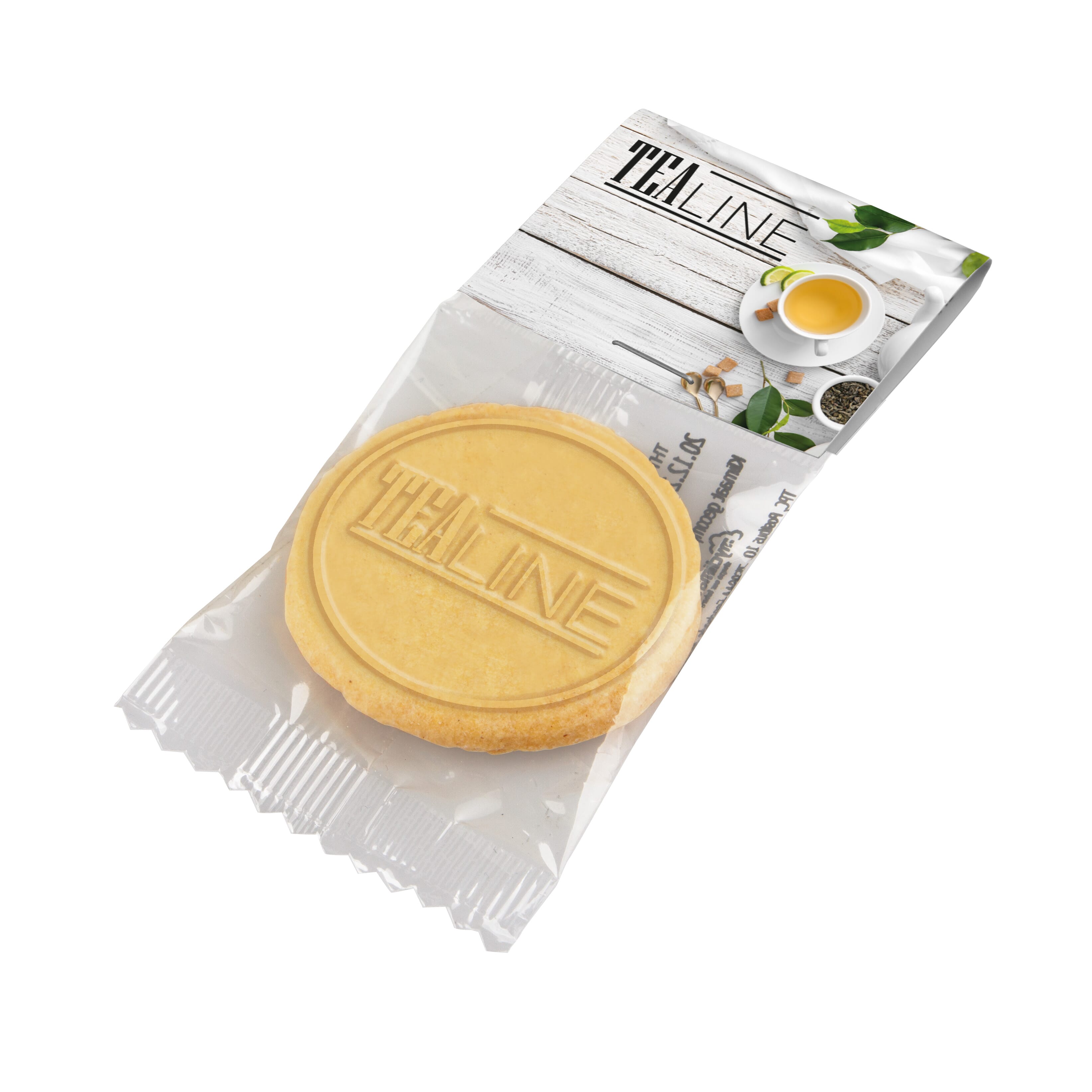 Prägungskeks mit Kopfkarte - Rostock, Hansestadt