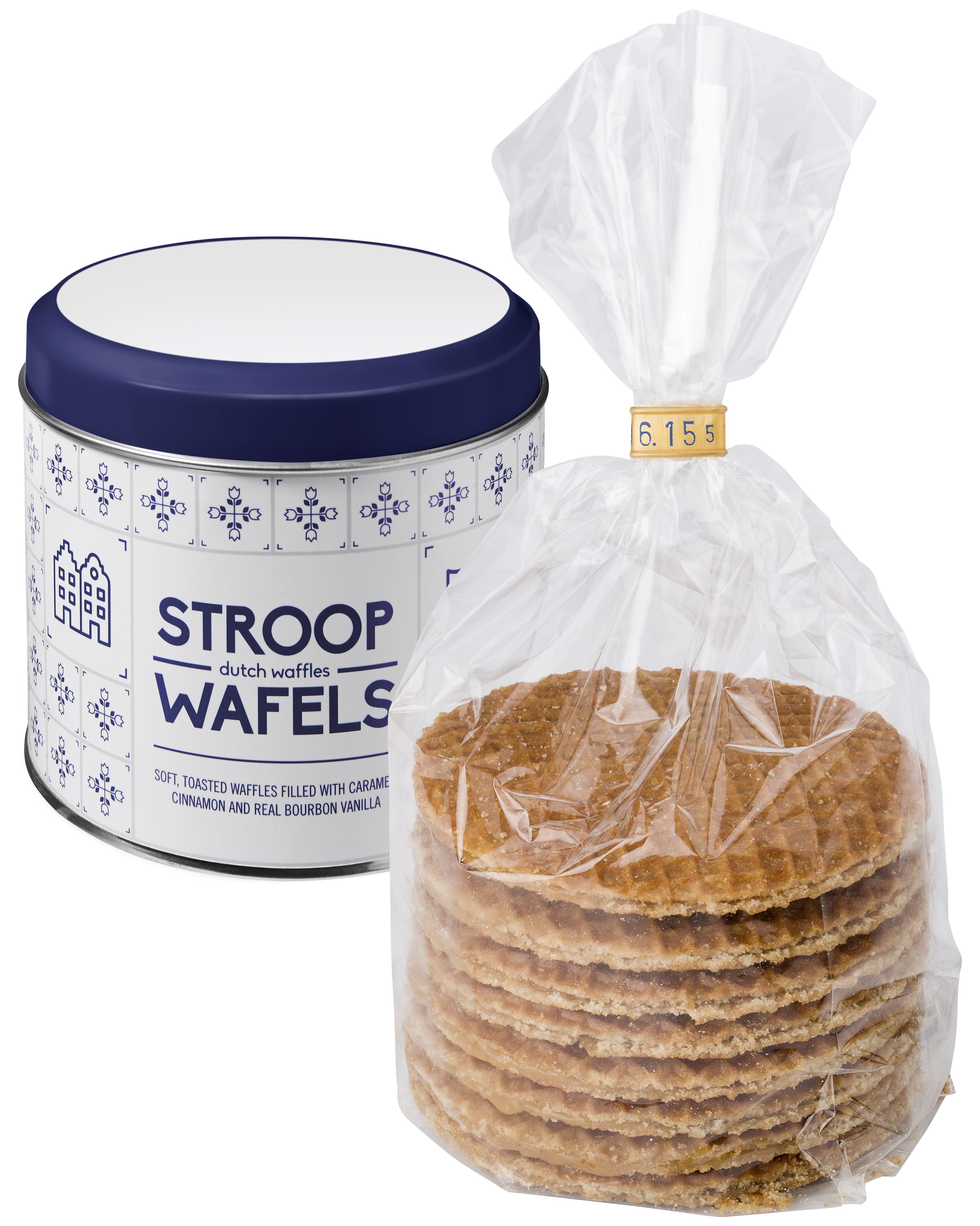 Dutch Delight: Caramel Waffle Tin - Bampton bedrukken met logo