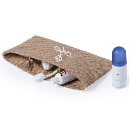 Natural Jute Multipurpose Beauty Bag - Cudworth