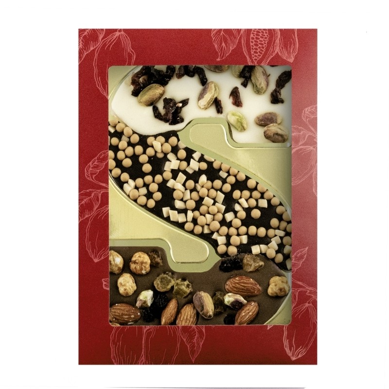 Tasteful S Chocolate Letter - Nut Mix Caramel - Leamington Spa