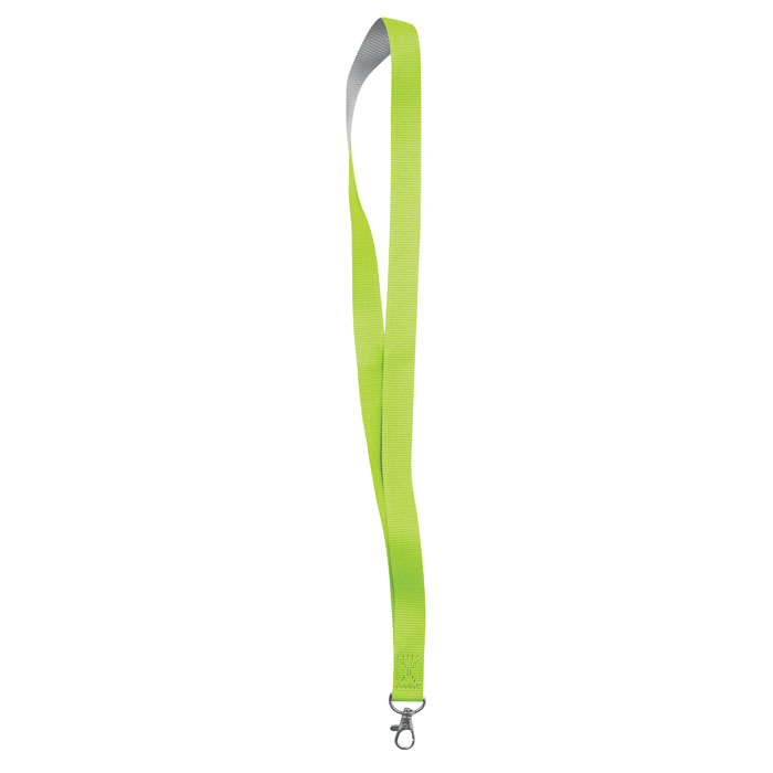 Neon Lanyard with Metal Hook and Velcro Closure - Worcestershire - Abbots Worthy