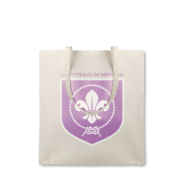 Organic Cotton Long Handled Shopping Bag - Farnworth