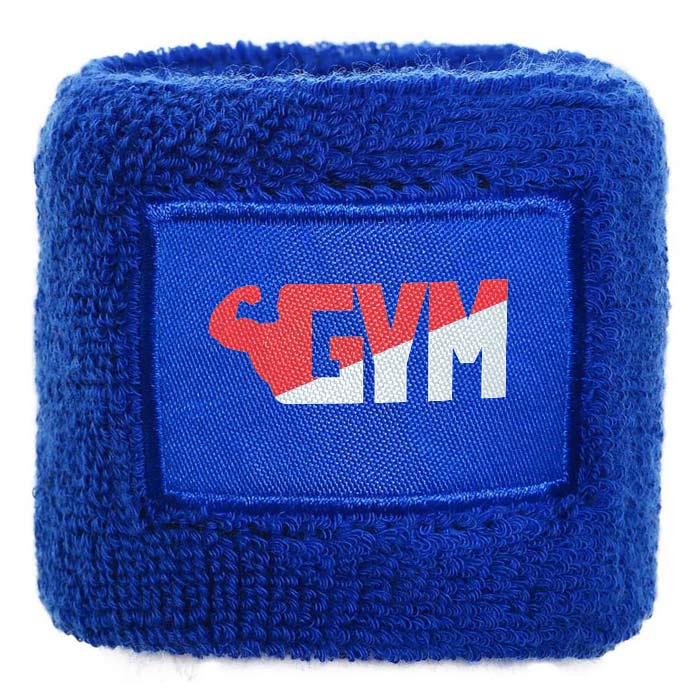 Colorful Towel Wristband with Label - Wooler