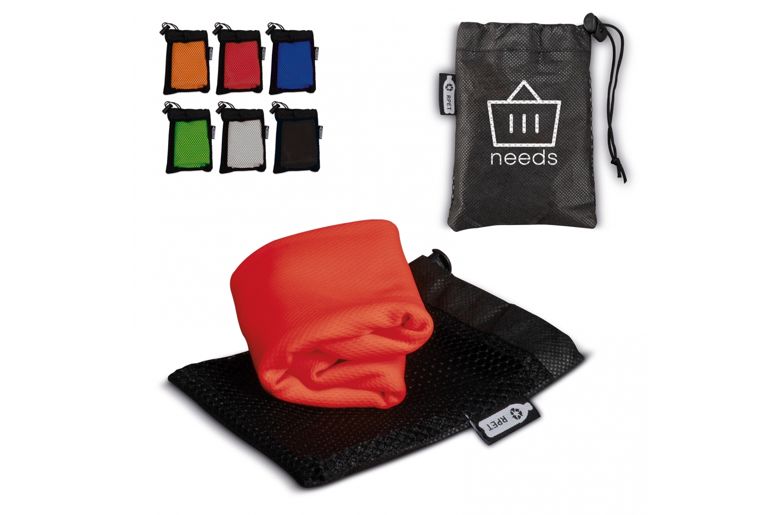 Sports cooling towel with pouch that is sustainable - Livingston